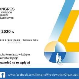 Ruszył 4. Kongres Wrocławskich Organizacji Pozarządowych!