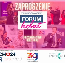 Zaczynamy VIII Wrocławskie Forum Kobiet!