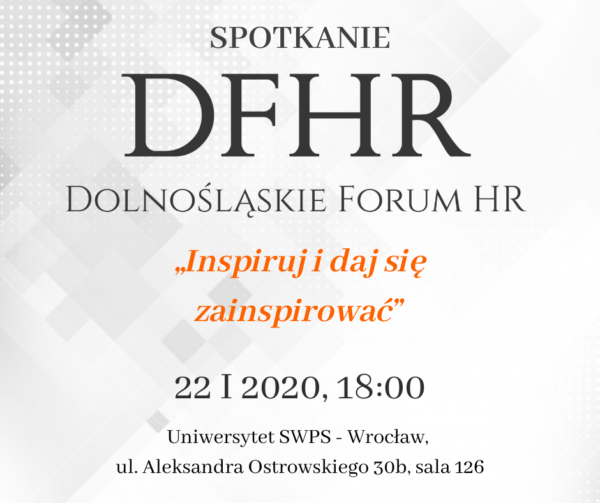 Dolnośląskie Forum HR - „Inspiruj i daj się zainspirować”