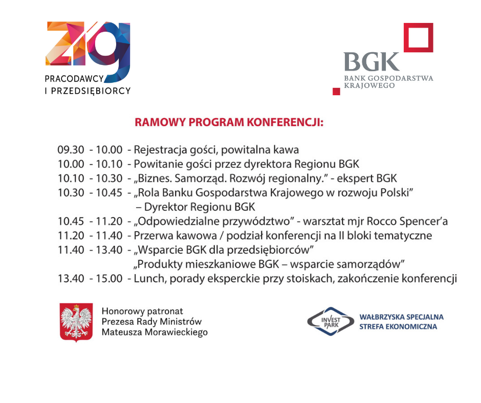 Regionalna konferencja BGK "Biznes. Samorząd. Rozwój regionalny."